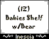 (IZ) Baby Shelf w/Bear