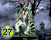 Zombie Lemur Sticker