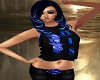 black blue highlight