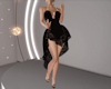 black lace dress