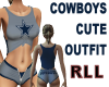COWBOYS CUTE OUTFIT RLL