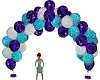 animated balloon arch