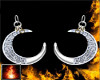HF Knit Moon Earrings