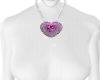 Pink Heart necklace
