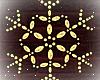 Gold Snowflake Deco
