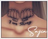 Ⓢ I am Strong Tatto