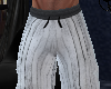 Grey Striped Pants M 1