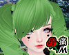 蝶 Ciarra Green Hair