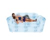 BB Blue Star Nap Sofa