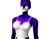 Purple tiger furry skin