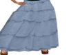 blue pettycoat skirt