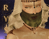 Emerald face veil