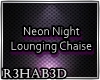 Neon Lounging Chaise