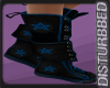 ! Wicked Boots-Blue