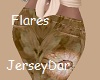 RL Floral Toffee Flares