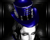 b blue steampunk hat M