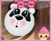 ! Panda Plushy Hairbow