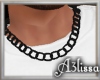 *MA* Black neck chain