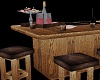 Solid Oak Kitchen Island