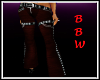 BBW Master Cross Pant 22