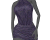 VF halter dress purple