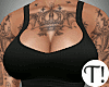 T! Sia Black Tank RLL