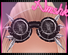 [A] pink  goggles