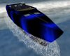 Blue/Black Speed Boat
