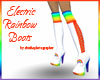[L]ElectricRainbow Boots
