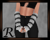 Belted Arm Warmer White