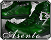 [A5ezt]Green shoes