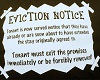 Baby Eviction Notice