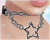 star choker chain