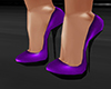GL-Purple Glitter Heels