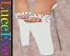V1 White Spikey Stiletto