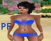 PF Neon Blue Bikini