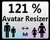 Avatar Scaler 121%