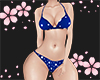 Hearts Bikini Azul Rll