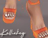 Orange Sandal