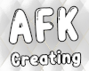 AFK Creating head sign