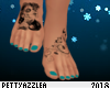 *£ Feet Tattd Beauty T