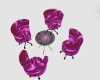 PurpleClub Chat Chairs