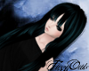 Cassie black teal