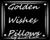 Golden Wishes Pillows