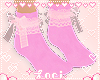 ❥ kids pink socks