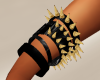 Leather Gold Bracelet R
