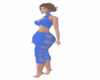Blue Heart Capris RLL