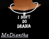 Don't Do Drama necklace