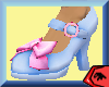 Blue and Pink Shoes