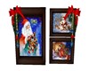 SANTA 3 PICTURE FRAMES